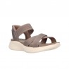 Sandalias Planas Skechers 119975 Mujer Taupe