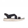 Sandalias Planas Skechers Go Walk Flex Sandal Mujer Marino