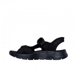 Sandalias Skechers Go Walk Flex Sd - Easy Entry Hombre Negro