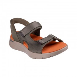 Sandalias Skechers Go Walk Flex Sd - Easy Entry Hombre Verde