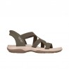 Sandalias Planas Skechers 163460 Mujer Verde