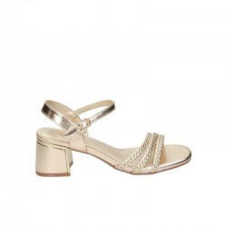 Sandalias de tacón Xti 145439 Mujer Oro