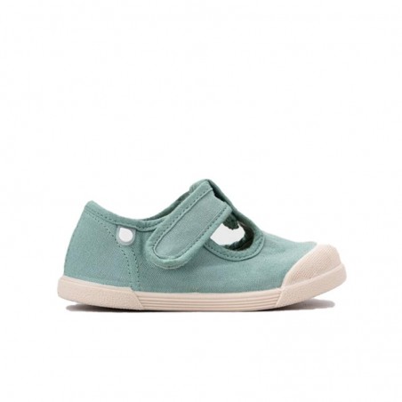 Zapatillas Lona Igor 10332 Niño Verde