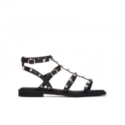 Sandalias Planas Xti 145149 Mujer Negro