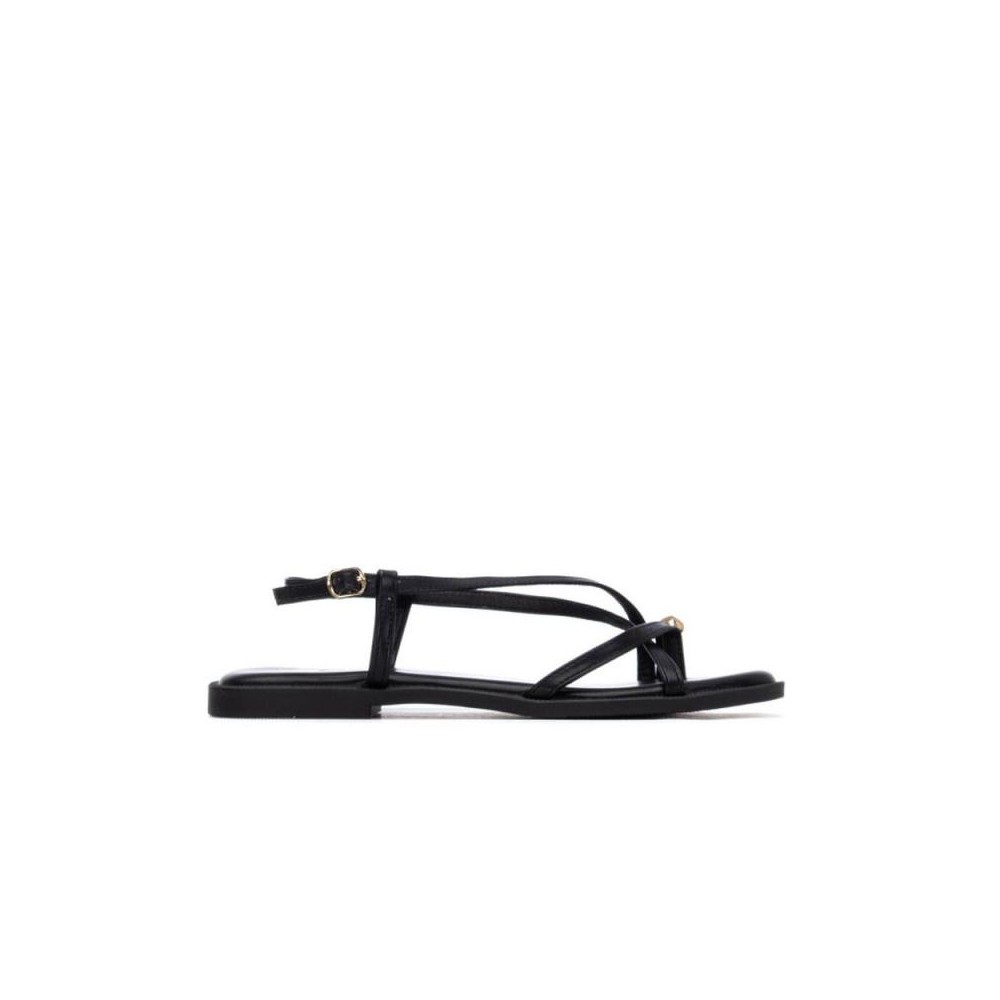 Sandalias Planas Xti 145358 Mujer Negro