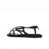 Sandalias Planas Xti 145358 Mujer Negro