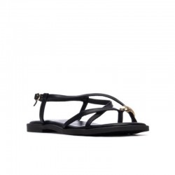 Sandalias Planas Xti 145358 Mujer Negro