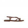 Sandalias Planas Xti 145358 Mujer Camel