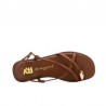Sandalias Planas Xti 145358 Mujer Camel