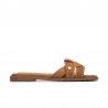 Sandalias Planas Xti 145472 Mujer Camel