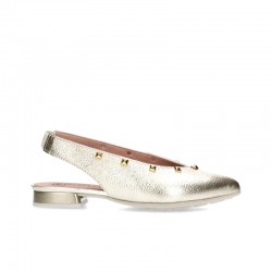 Zapatos de Vestir Pitillos 11173 Mujer Oro
