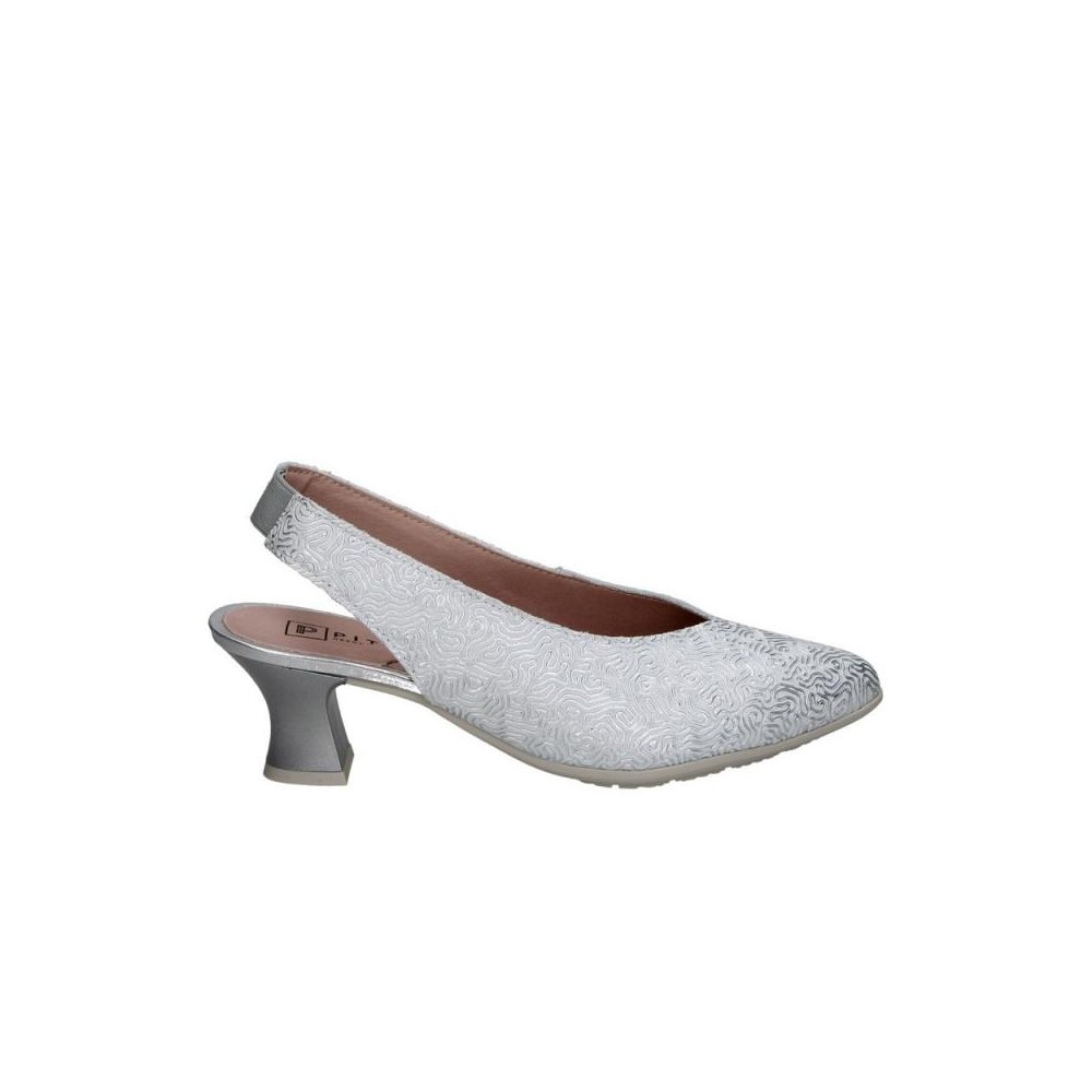 Zapatos de tacón Pitillos 11180 Mujer Plata
