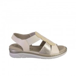 Sandalias Planas Pitillos 11002 Mujer Beig