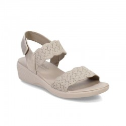 Cuñas Skechers Arya On The Rise Mujer Taupe