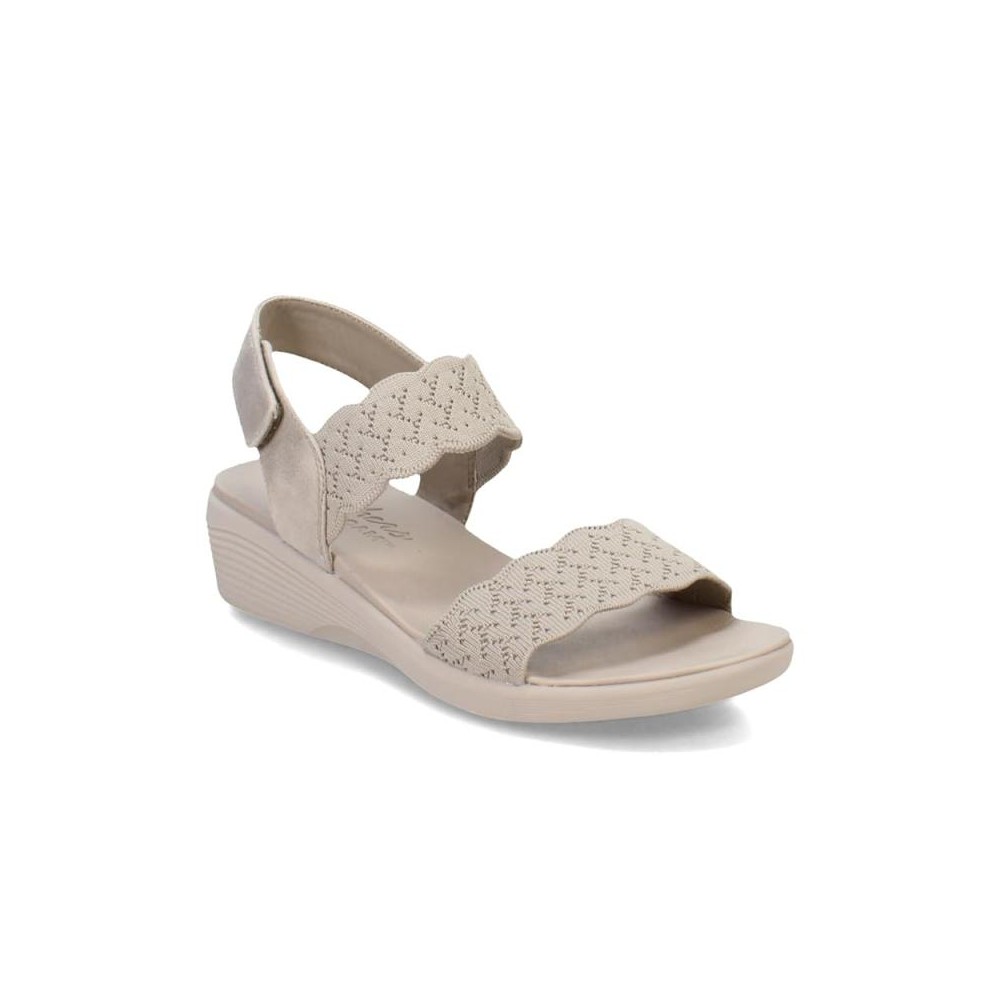 Cuñas Skechers Arya On The Rise Mujer Taupe