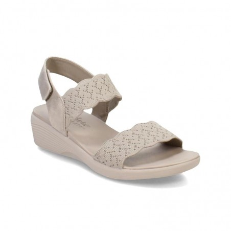 Cuñas Skechers Arya On The Rise Mujer Taupe