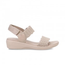 Cuñas Skechers Arya On The Rise Mujer Taupe