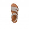 Sandalias Planas Skechers Lifted Comfort Mujer Taupe