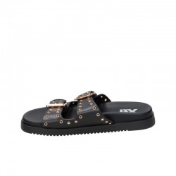 Sandalias Planas Xti 145083 Mujer Negro