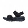 Sandalias Planas Skechers D'lux Walker - Adored Days Mujer Negro-negro