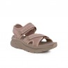 Sandalias Planas Skechers 163585 Mujer Taupe