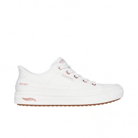 Sneakers Skechers Arch Fit Arcade - See Ya There Mujer Blanco
