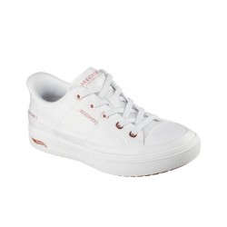 Sneakers Skechers Arch Fit Arcade - See Ya There Mujer Blanco