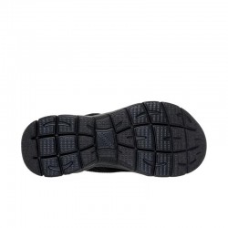 Sandalias Planas Skechers Summits - Sweetly Evolved Mujer Negro