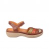 Sandalias Planas Laura Azaña 11985 Mujer Cuero