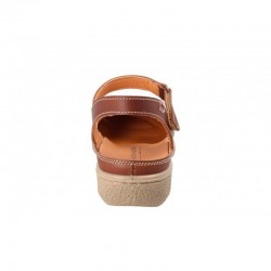 Sandalias Planas Laura Azaña 11985 Mujer Cuero