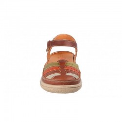 Sandalias Planas Laura Azaña 11985 Mujer Cuero