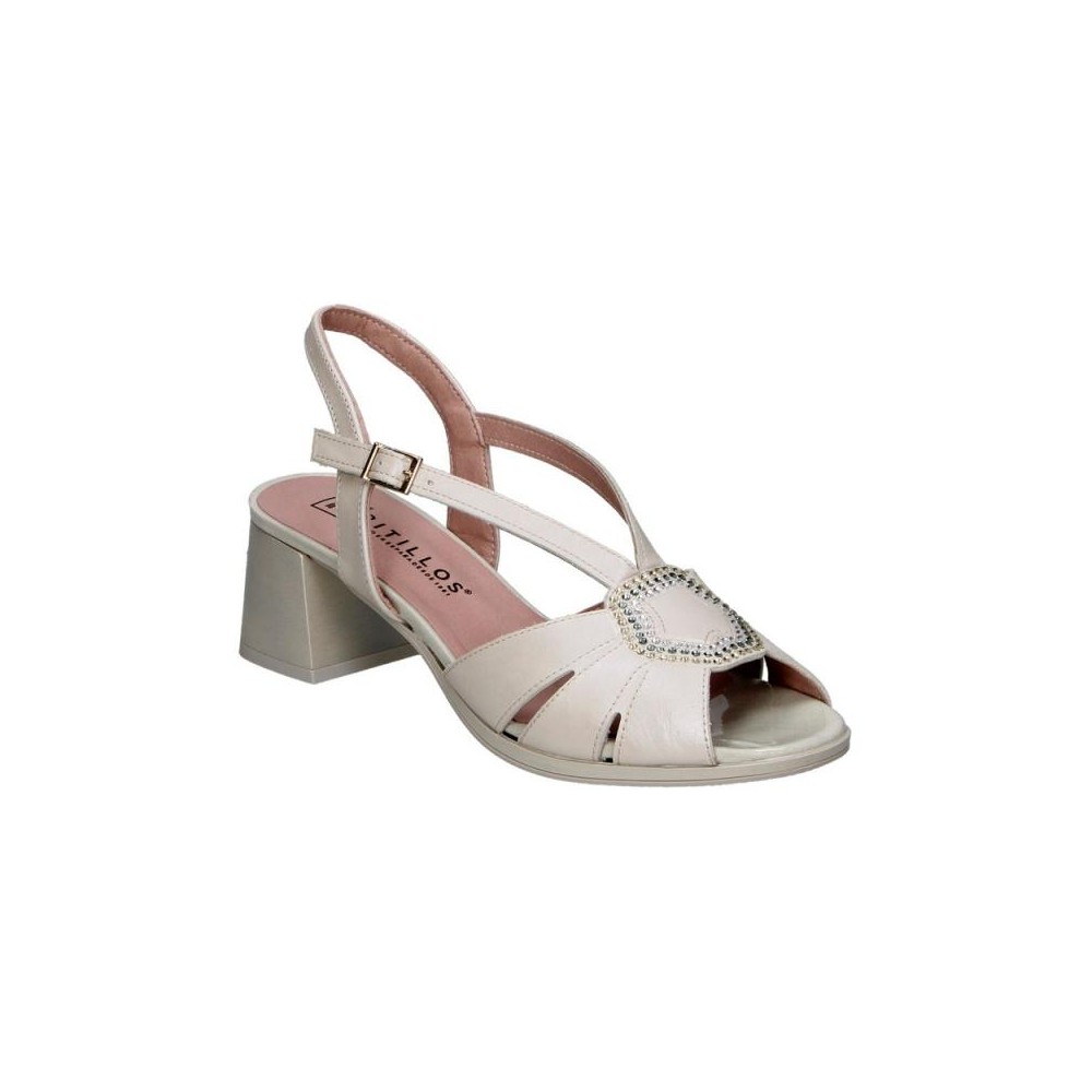 Sandalias Pitillos 11215 Mujer Oro