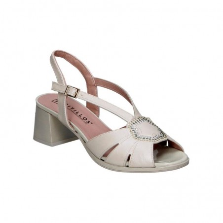 Sandalias Pitillos 11215 Mujer Oro