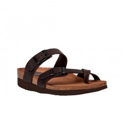 Sandalias Planas Inter-bios 7212 Mujer Moka
