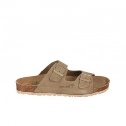 Sandalias Planas Inter-bios 7600 Mujer Beig