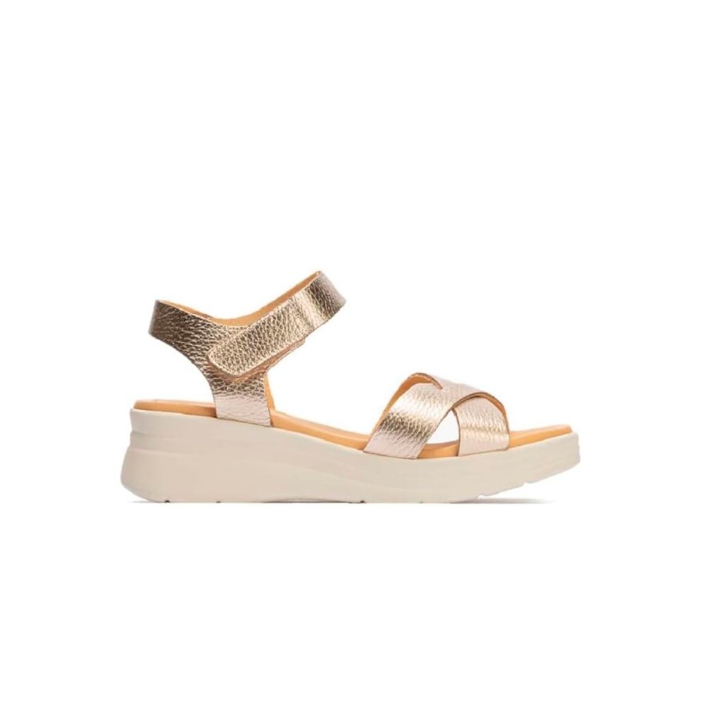 Cuñas de Esparto Pitillos 11292 Mujer Oro