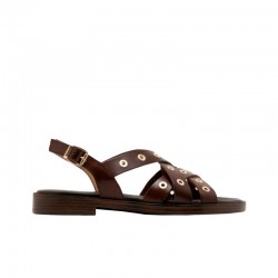 Sandalias Planas Porronet 3234 Mujer Moka