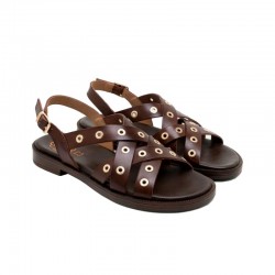 Sandalias Planas Porronet 3234 Mujer Moka