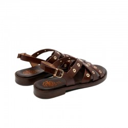 Sandalias Planas Porronet 3234 Mujer Moka