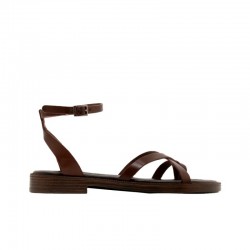 Sandalias Planas Porronet 3230 Mujer Moka