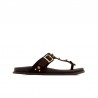 Sandalias Planas Porronet 3294 Mujer Moka
