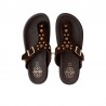 Sandalias Planas Porronet 3294 Mujer Moka
