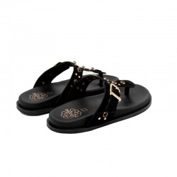Sandalias Planas Porronet 3294 Mujer Negro
