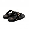 Sandalias Planas Porronet 3294 Mujer Negro