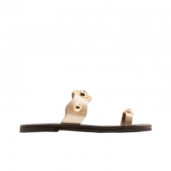 Sandalias Planas Porronet 3214 Mujer Oro