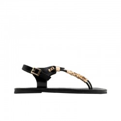 Sandalias Planas Porronet 3205 Mujer Negro