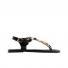 Sandalias Planas Porronet 3205 Mujer Negro