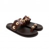 Sandalias Planas Porronet 3297 Mujer Moka