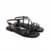 Sandalias Planas Porronet 3221 Mujer Negro