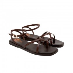 Sandalias Planas Porronet 3222 Mujer Moka